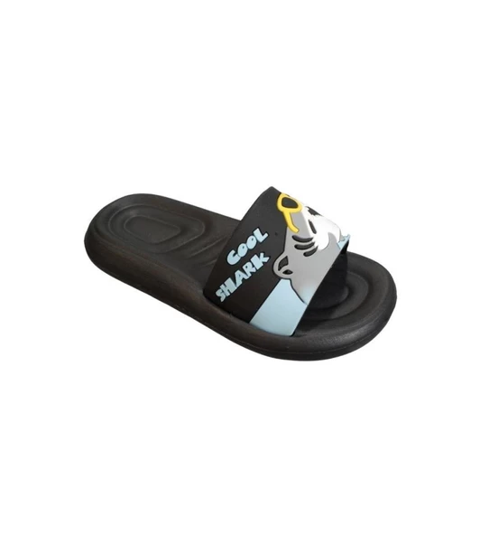 GEZER Erkek Çocuk Coll Shark Amlemli 25-33 Numara Terlik - Resim 2