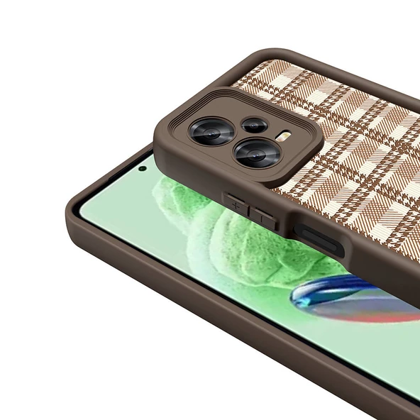 Xiaomi Redmi Note 12 5G Kılıf Kamera Korumalı Baskılı Arka Yüzey Klas Kapak - Resim 6