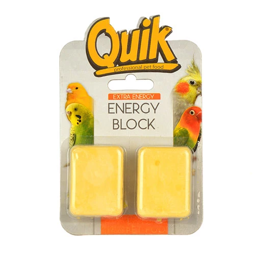 Quik Muzlu Kuş Enerji Bloğu 2'li Paket 3x4cm