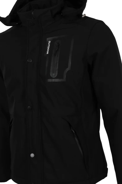 Erkek Su Ve Rüzgar Geçirmez Softshell Mont RAR01231 - 5