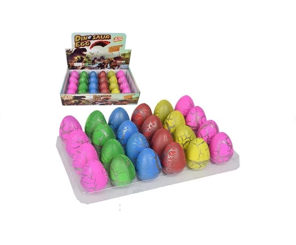 Suda Büyüyen Dinazor Yumurtası Büyük Boy 8 Adet - 5
