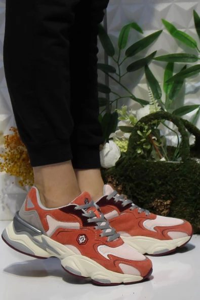Lumberjack Madax Mesh Sue Kiremit Orijinal Ürün Sneaker Kadın Ayakkabı