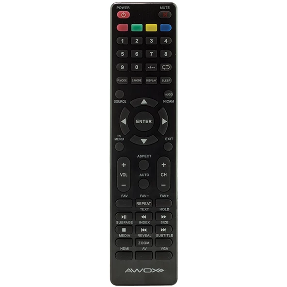 AWOX 20/22/32 LCD-LED TV KUMANDA (4593)