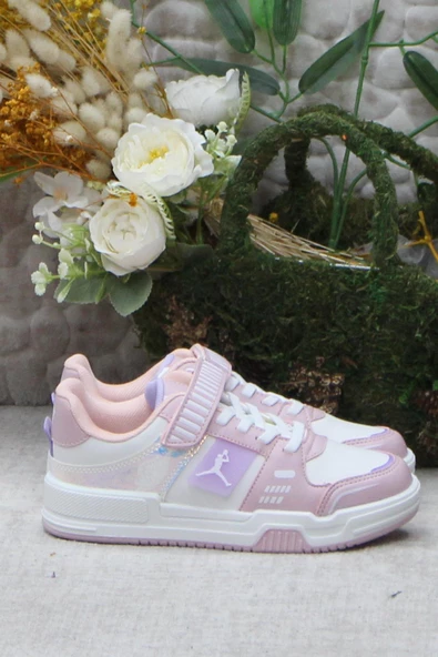 Fort Cool King Kısa Pudra Rahat Sneaker Çocuk Ayakkabı ürün görseli