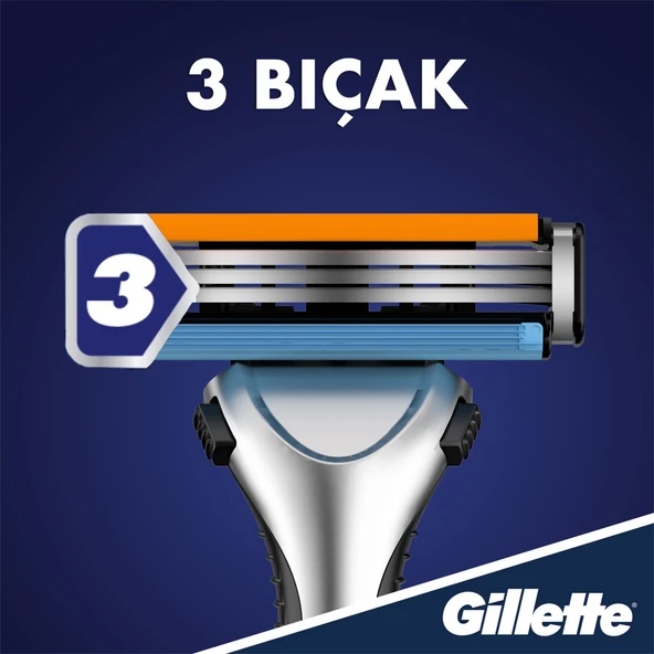Gillette Sensor3 Yedek Tıraş Bıçağı 8'li - 3