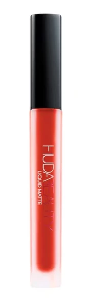 HUDA BEAUTY Liquid Matte Long Wear Lipstick Slaytina Mat Bitişli Likit Ruj