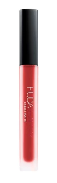 HUDA BEAUTY Liquid Matte Long Wear Lipstick Miss America Mat Bitişli Likit Ruj