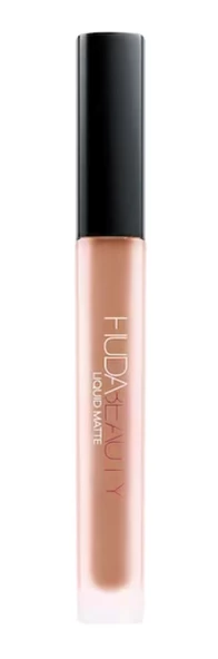 HUDA BEAUTY Liquid Matte Long Wear Lipstick Sugar Boo Mat Bitişli Likit Ruj