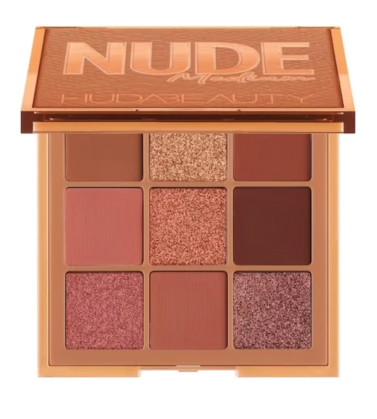 HUDA BEAUTY Nude Obsessions Eyeshadow Palette NUDE MEDIUM - Far Paleti