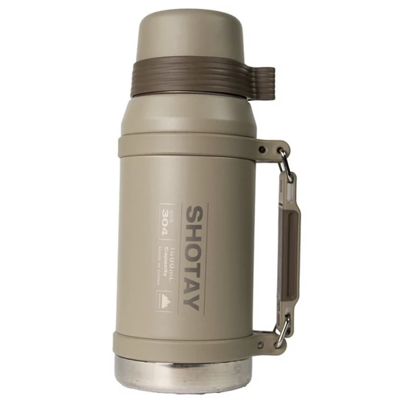 Shotay Camper Çelik Termos Matara 1500 ml - 2