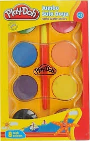 Playdoh 12 Renk Jumbo Suluboya ürün görseli