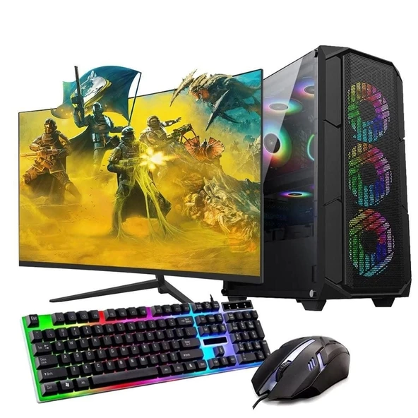 Ryzen5 5600 16GB 480SSD 8GB RTX3050 27" Mon. Oyun Bilgisayarı ürün görseli