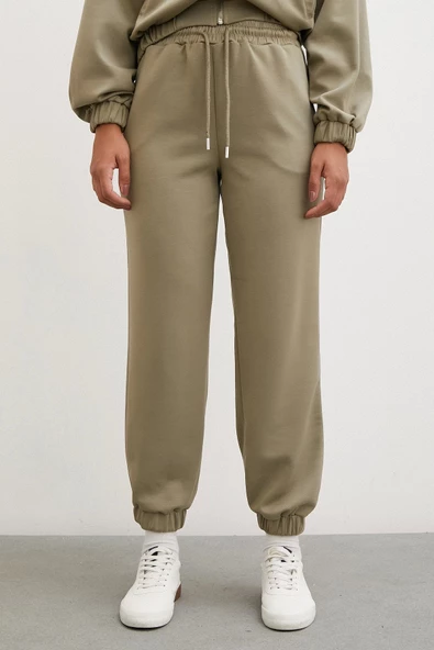 Lastikli Cepli Eşofman Altı Çağla - Resim 3