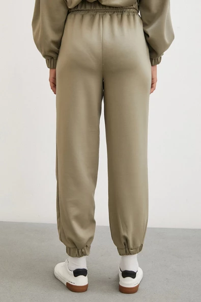 Lastikli Cepli Eşofman Altı Çağla - Resim 2