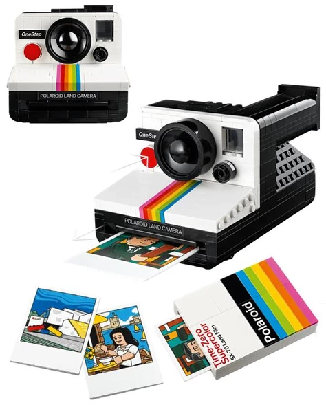 Lego Ideas Polaroid Onestep SX 70 Kamera 21345 - 3