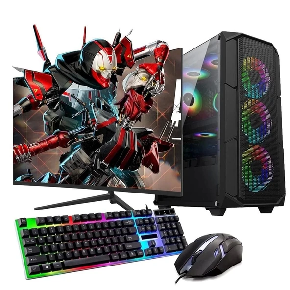 Ryzen5 5600 32GB 480SSD 8GB RTX3050 24" Mon. Oyun Bilgisayarı (Gaming Set) ürün görseli