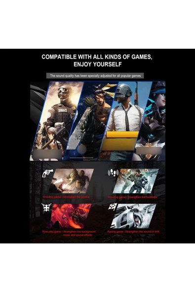 Pell OV-P20 KULAK ÜSTÜ KABLOLU KULAKLIK MOBİL VE PS4 İÇİN OYUNCU KULAKLIĞI - Resim 5