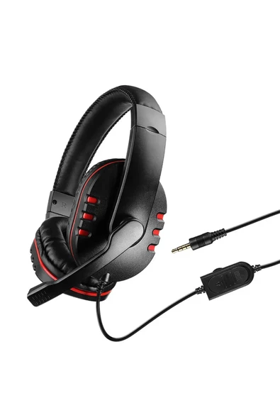 Pell X6 PC Üzerinden Kulak Üstü Kulaklık 3.5mm Güçlü Bas Stereo Kulaklık Kulaklık - 4
