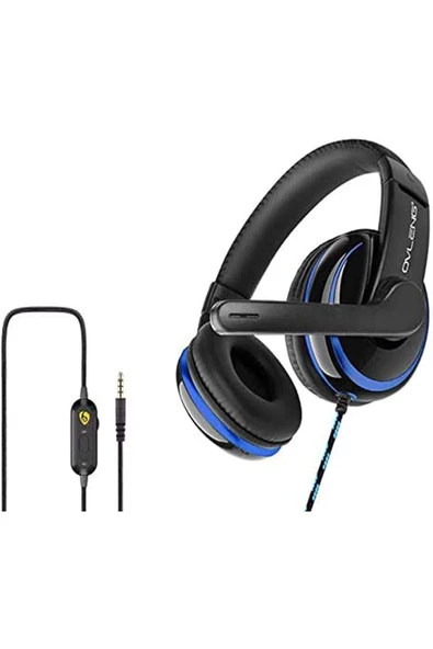 Pell OV-P40 KABLOLU KULAKLIK Mobil / PS5-4 /Xbox/PC için Mikrofonlu Stereo 3,5 mm Oyun Kulaklığı - 2