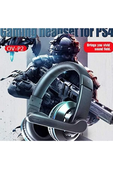 Pell OV-P2 Kulak Üstü Kulaklık Gürültü Önleme ve Mikrofon - Resim 2