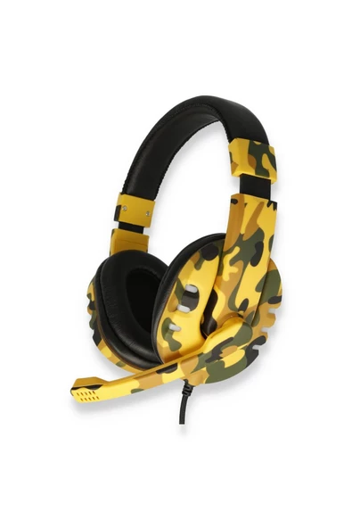 Pell GM601 KABLOLU KULAK ÜSTÜ MİKROFONLU RBG KULAKLIK