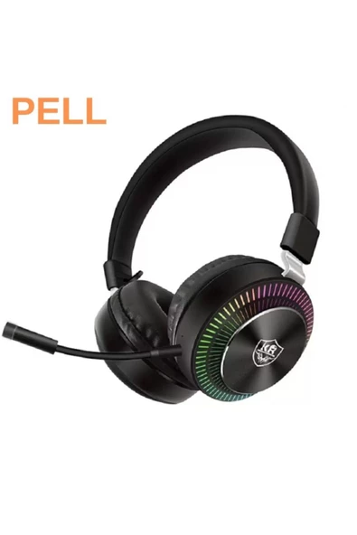 Pell GM-032 OYUNCU KULAKLIĞI RBG MİKROFONLU PC/OYUN/TELEFON - 2
