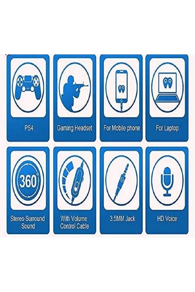 Pell OV-P2 Kulak Üstü Kulaklık Gürültü Önleme ve Mikrofon - Resim 3