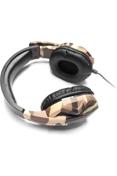 Pell AK47 Kablolu Kulaküstü Oyuncu Kulaklığı Mikrofonlu Kulaklık - Resim 3