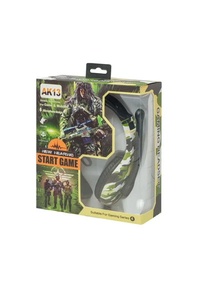 Pell AK13 Ayarlanabilir Kablolu Mikrofonlu Kulaküstü Kulaklık - 3