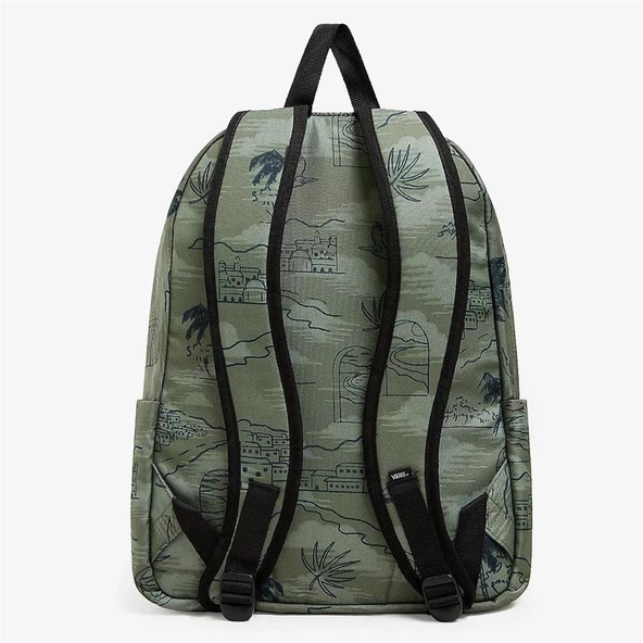 Vans Old Skool 22L Sırt Çantası Olivine Yeşil - 3