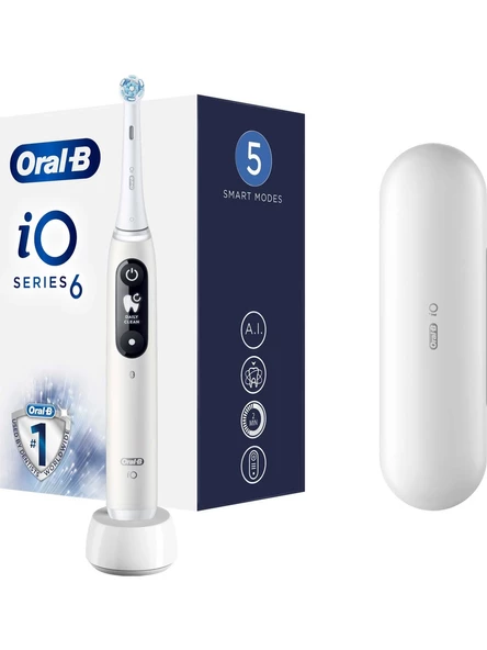 Oral-B iO 6 Şarjlı Diş Fırçası - Beyaz