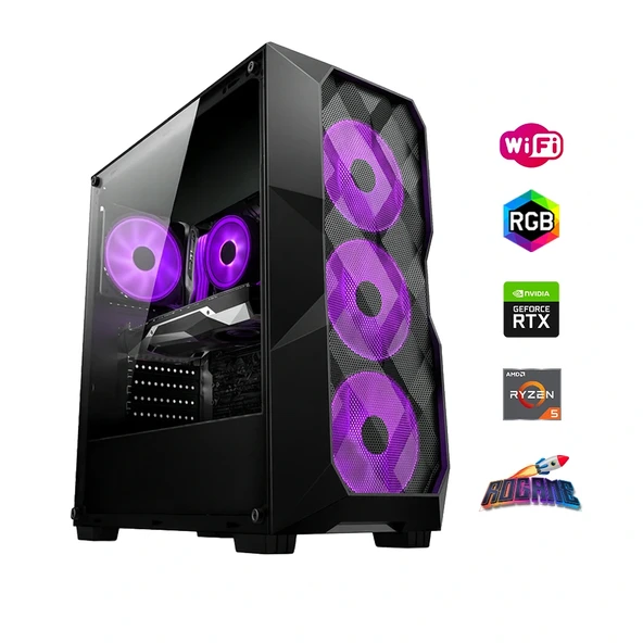 Ryzen5 5600 16GB 1TB M2 12GB RTX3060 Oyun Bilgisayarı ürün görseli