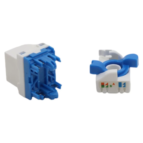 KEYSTONE JACK UTP CAT6 180 D ÇEVİRMELİ (10'LU PAKET) - 4