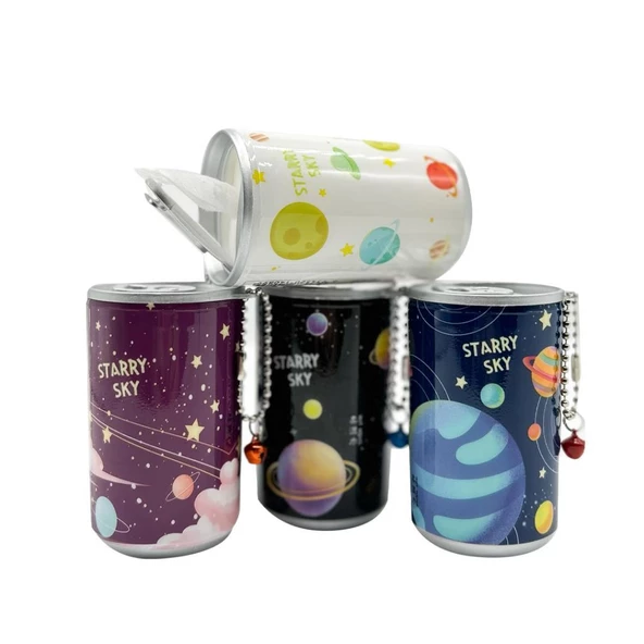 New-Max Sevimli Aksesuarlı Islak Mendil 4'lü Paket Toplam 96 Yaprak 24*4 Uzay Desenli - 2