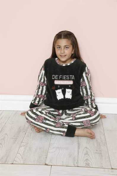 Akbeniz WelSoft Polar Çocuk Pijama Takımı 20243Y - 2