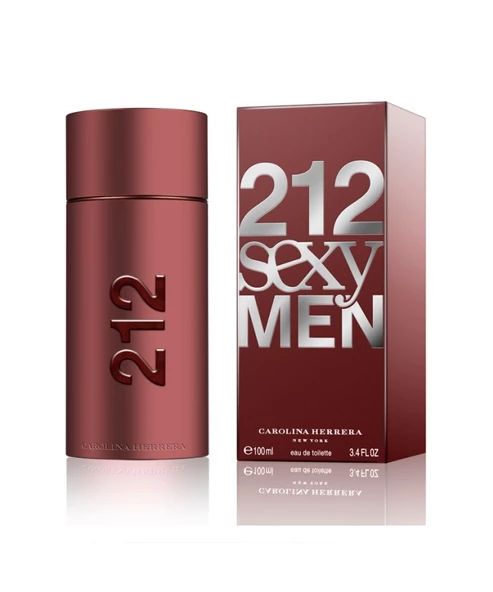 Carolina Herrera 212 Sexy EDT 100 ml Erkek Parfüm - Resim 2