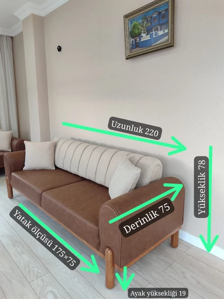 Mimoza Bohem Koltuk Takımı (müşteri evinden) - 4