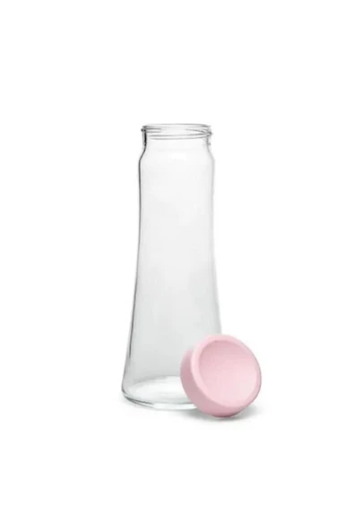 Basıc Pembe Kapaklı Şişe - 2