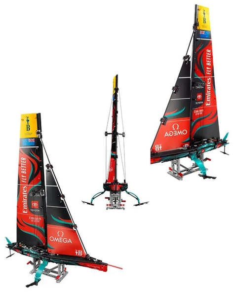 Lego Emirates Team New Zealand AC75 Yacht 42174 - Resim 2