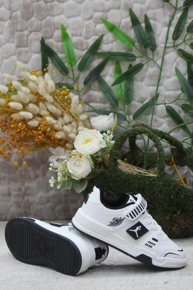 Fort Cool King Kısa Beyaz Rahat Sneaker Çocuk Ayakkabı - 5