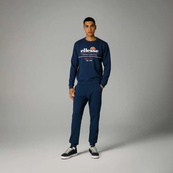 Ellesse Bisiklet Yaka Sweatshirt Lacivert Erkek EM273 - 3
