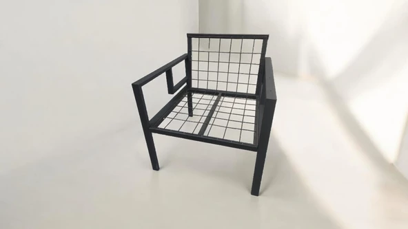 Pimango Pi Locca Bahçe Balkon Mobilyası Antrasit Gri 3+1+1 ve Perla Masa - 6