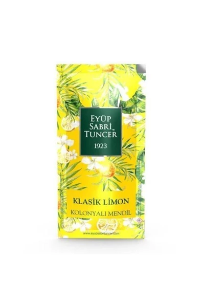 Klasik Limon Kolonyalı Mendil 150'li (Küçük Boy)