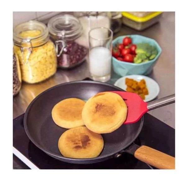 SİLİKON SPATULA KIRMIZI (SS-35K) - 4