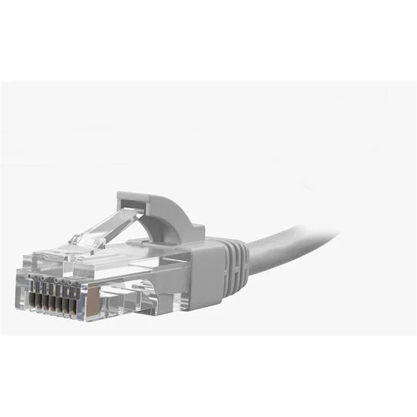 INCA ICAT6-01TG 1MT 24AWG CAT6 UTP PATCH KABLO GRİ - 3
