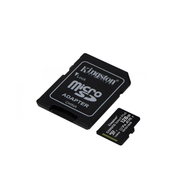 128 GB KINGSTON CANVAS SELECT PLUS MICRO SD CARD CL10 SDCS2/128GB - 2