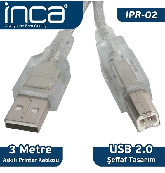 INCA IPR-02 3MT USB 2.0 YAZICI KABLOSU