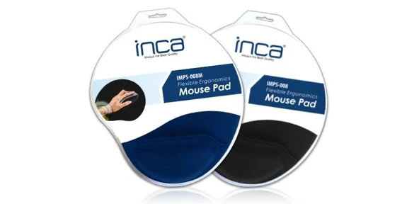 INCA IMPS-008 BILEK DESTEKLI SILIKON MOUSE PAD - 2