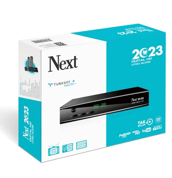 NEXT 2023 KASALİ HD UYDU TKGS  SCART HDMI YOUTUBE