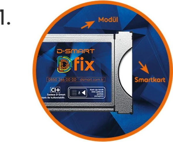 D-Smart D Fix Cam Modül MEGA Paketi Peşin + Dsmart Go Hediye DFİXMEGA - 2